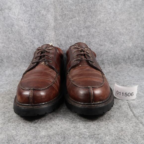 Frye Shoes Men 8.5 Oxford Derby Leather Roswell Dress Vintage Retro Brown Chunky main image 8
